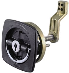 Picture of Perko 0931DP2WHT 2-1/2" x 2-1/2" White Flush Lock Latch