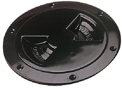 Picture of Sea-Dog Line 337145-1 Screw-Out Deck Plate 4 Inch Black