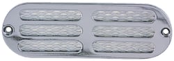 Picture of Perko 1271DP0CHR 6-Inch Transom Locker Vent Chrome Plated Brass