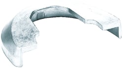 Picture of Camp Zinc 983494 OMC Cobra Horseshoe Sacrificial Zinc Anode