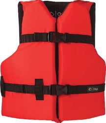 Picture of Full Throttle 10300010000212 General Purpose Youth Life Jacket PFD Red/Black
