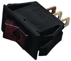 Picture of Sea-Dog Line 420441-1 Rocker Switch On/Off Red Illuminated