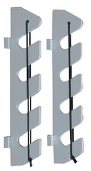 Picture of Teak Isle 25708 4-Rod Holder with Bungee and Mounting Bracket White