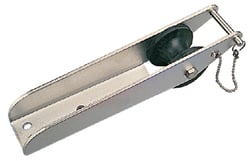 Picture of Sea-Dog Line 328053 Unpolished Stainless Steel Bow Roller 1" Rope Capacity