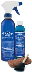 Picture of Woodys WWK16 CPR System Metal Wax & Sealer Restoration Kit 16 oz