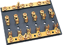 Picture of Sea-Dog Line 420546-1 Bakelite Fuse Terminal Block 6 Gang AGC