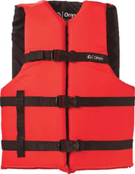 Picture of Full Throttle 10300010000512 Type III General Purpose Life Jacket Vest Adult L/3X Red/Navy