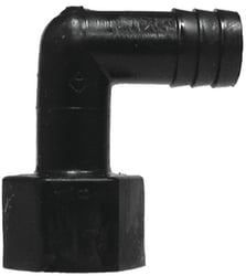 Picture of Brass Fittings EL3412F Nylon Barb Elbow 3/4 Inch MPT x 1/2 Inch Barb 90 Degree