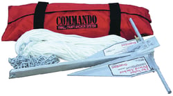 Picture of Fortress Anchors C5A Commando Small Craft Anchor Kit with Rope & Chain