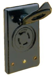 Picture of AFI 2018BR-MB Marinco 4-Wire 12/24V Trolling Motor Charging Receptacle with Bracket