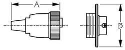 Picture of Sea-Dog Line 426234-1 Polarized 4-Pin Electrical Connector