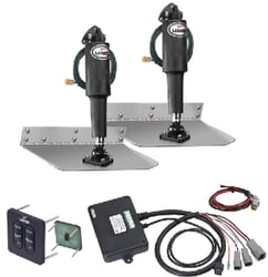 Picture of Lenco 15105-102 12" x 12" Standard Trim Tab Kit with Tactile Switch