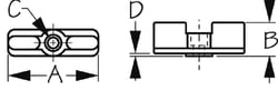Picture of Sea-Dog Line 324210-1 Nylon Windshield Double Latch