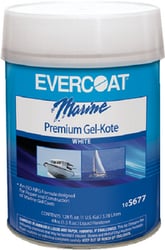 Picture of Evercoat 105677 Gel Kote White Gallon Fiberglass Repair Paste