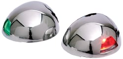 Picture of Sea-Dog Line 400069-1 LED Top Mount Side Navigation Light Set Stainless Steel USCG 2NM