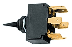 Picture of Hubbell M223SP Double Pole Double Throw Marine Toggle Switch On/Off/On 12V DC