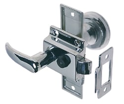 Picture of Perko 0930DP0CHR Rim Latch Stainless Reverse Bevel with Flush Strike Chrome