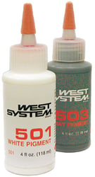 Picture of West Systems 5038 503 Gray Epoxy Pigment 4 oz Bottle