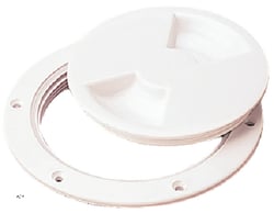 Picture of Sea-Dog Line 337160-1 Screw-Out Deck Plate 6 Inch White