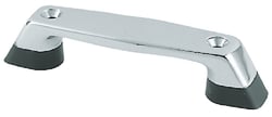 Picture of Perko 1336DP0CHR 6-1/4" Chromalex Pull Handle Chrome with Black Base