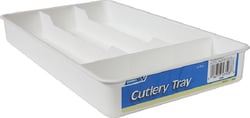 Picture of Camco 43508 Cutlery Tray White Compact Drawer Organizer