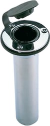 Picture of Perko 0447DP1CHR Flush Mount Vertical Rod Holder - Chrome Bronze