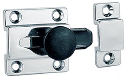 Picture of Perko 1101DP0CHR Cupboard Bolt 1-1/2" x 2-1/8" Chrome Plated Zinc