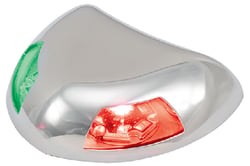 Picture of Perko 0615DP2STS Stealth II LED Bi-Color Stainless Steel Bow Navigation Light