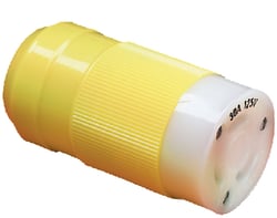 Picture of AFI 305CRCN Marinco 30A 125V Locking Female Shore Power Connector