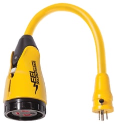 Picture of AFI P15-30 Marine Power Adapter 15A to 30A Pigtail with Sealing Collar