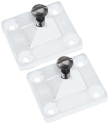 Picture of Sea-Dog Line 273256-1 Deck Hinge Side Mount Heavy Duty White Pair