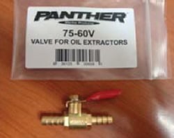 Picture of Panther 7560V Charging Valve for Pro Series Oil Extractor 756015P
