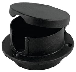 Picture of Perko 1057DP0BLK Rope Deck Pipe Plastic Black