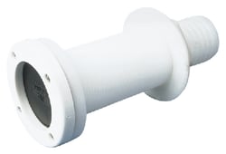 Picture of Sea-Dog Line 520510-1 Thru-Hull with Scupper Valve for Self-Bailing Cockpits