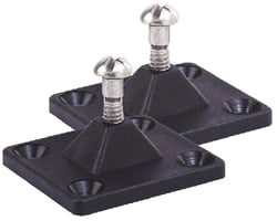Picture of Sea-Dog Line 273255-1 Side Mount Deck Hinge 4-Hole Black Pair