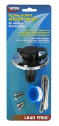 Picture of Valterra A01-0165VP Black 2-3/4" RV Fresh Water Inlet with Check Valve