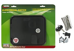 Picture of Valterra A10-2150BKVP Black RV Electrical Cable Hatch for 50 Amp Service