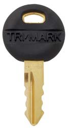 Picture of RV Designer T650 Replacement Key Blank for TriMark T505 T507 Padlock
