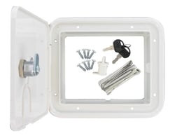 Picture of Valterra A10-2150VP RV Electrical Cable Hatch 50 Amp White