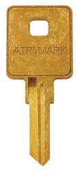Picture of RV Designer T600 Replacement Key Blank for T507 Old Style Deadbolt