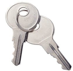 Picture of RV Designer B194 New Style Replacement Key for RV Compartment Locks