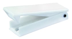 Picture of JR Products 10355 Squared Baggage Door Catch White 2-Pack