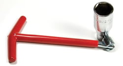 Picture of Performance Tool W1125C Universal Spark Plug Socket 13/16" with T-Handle