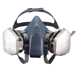 Picture of 3M 37078 Professional Series Half Facepiece Paint Spray Respirator Medium P95