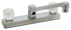 Picture of Valterra PF211326 8-Inch Kitchen Faucet with Crystal Handles Chrome