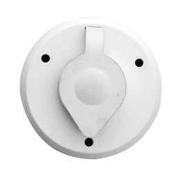 Picture of Prime Products 086208 Round Cable TV Receptacle White Outdoor
