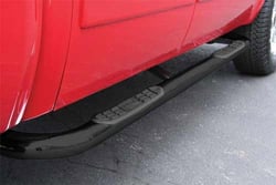 Picture of TrailFX 1160632073 3 Inch Round Side Step Nerf Bars Black Powder Coated Steel