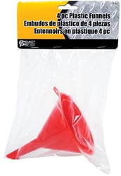 Picture of Performance Tool 1144 4-Piece Plastic Funnel Set