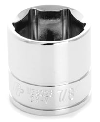 Picture of Performance Tool W38028 Chrome Vanadium Socket Set with Recessed Edges
