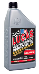 Picture of Lucas Oil 10700 SAE 20W-50 Motorcycle Oil - 1 Quart